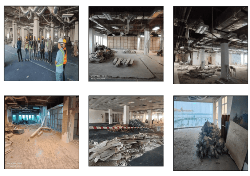 Interior Wall Demolition - 3 Levels - PKCT 2025